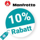 10% Manfrotto Rabatt – Newsletter