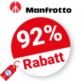 92% Manfrotto Rabatt – Im Lagerverkauf