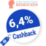 6,4% Masken-bedrucken Rabatt – Cashback