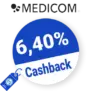 6,40% Medicom Rabatt – Cashback