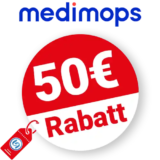 50€ medimops Rabatt – Auf reduzierte Produkte bis 10€