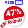 47% Mega SIM Rabatt – Auf green LTE 140 GB
