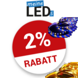 2% meine LEDs Gutschein