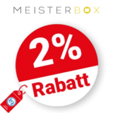 2% MeisterBox Rabatt – Bei Vorkasse