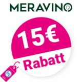 15€ Meravino Gutschein – Neukunden