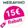 15€ Meravino Gutschein – Neukunden