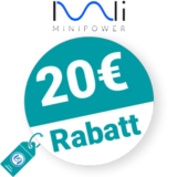 20€ Mini Power Rabatt – Newsletter