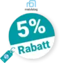 5% modulabag Rabatt – Newsletter