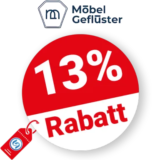 13% möbelgeflüster Rabatt – Sale