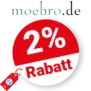 2% moebro Rabatt – Bei Vorkasse