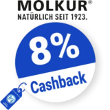 8% Molkur Rabatt – Cashback