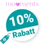 10% mooments Rabatt – Neukunden