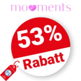 53% mooments Rabatt – Angebote