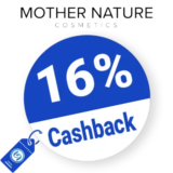 16% Mother Nature Cosmetics Rabatt – Cashback
