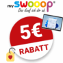 5€ mySWOOOP Gutschein