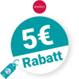5€ mydays Rabatt – Newsletter