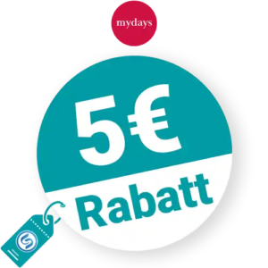5€ mydays Rabatt – Newsletter