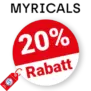20% MYRICALS Rabatt – Angebote