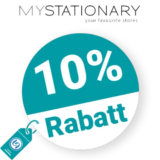 10% MyStationary Rabatt – Newsletter