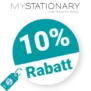 10% MyStationary Rabatt – Newsletter