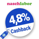 4,8% Naschlabor Rabatt – Cashback