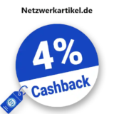 4% Netzwerkartikel.de Cashback – AUF ALLES