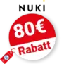 80€ Nuki Rabatt – Auf Sets