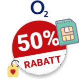 50% o2 Gutschein