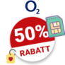 50% o2 Gutschein