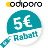 5€ Odiporo Rabatt – Newsletter