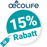 15% oecolife Studentenrabatt – AUF ALLES