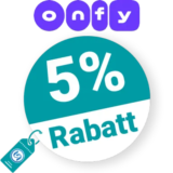 5% Onfy Rabatt – Newsletter