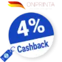 4% ONPRINTA Rabatt – Cashback