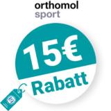 15€ Orthomol Sport Rabatt – Newsletter