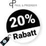 20% Paul & Prediger Black Friday Gutschein