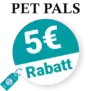 5€ Pet Pals Tierbedarf Rabatt – Newsletter