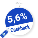 5,6% PetCrew Rabatt – Cashback