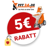 5€ pft24 Gutschein