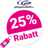25% playpaintball Gutschein – Auf Termine & Gutscheinkäufe