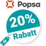 20% Popsa Rabatt – Neukunden