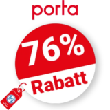 76% porta Rabatt – Im Outlet