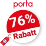 76% porta Rabatt – Im Outlet