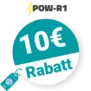 10€ POW-R1 Rabatt – Newsletter