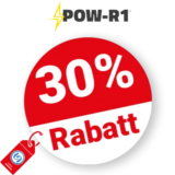 30% POW-R1 Rabatt – Angebote