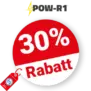 30% POW-R1 Rabatt – Angebote