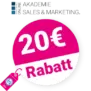 20€ Professionals Online Akademie Sales und Marketing Gutschein – Auf kostenpflichtige Kurse
