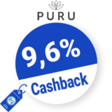 9,6% PURU Rabatt – Cashback