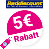 5€ Raddiscount Gutschein – Neukunden