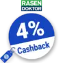 4% Rasendoktor Rabatt – Cashback