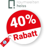 40% raumweltenheiss Rabatt – Auf höhenverstellbare Schreibtische